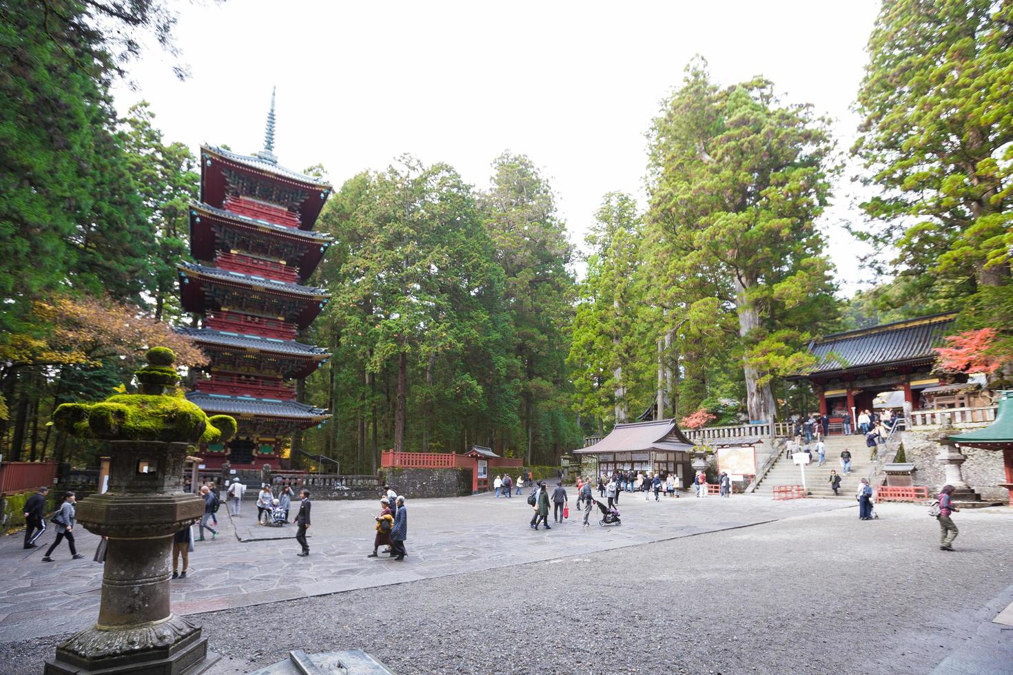 Tempio del Santuario di Nikko Toshogu a Tokyo, 2016 foto