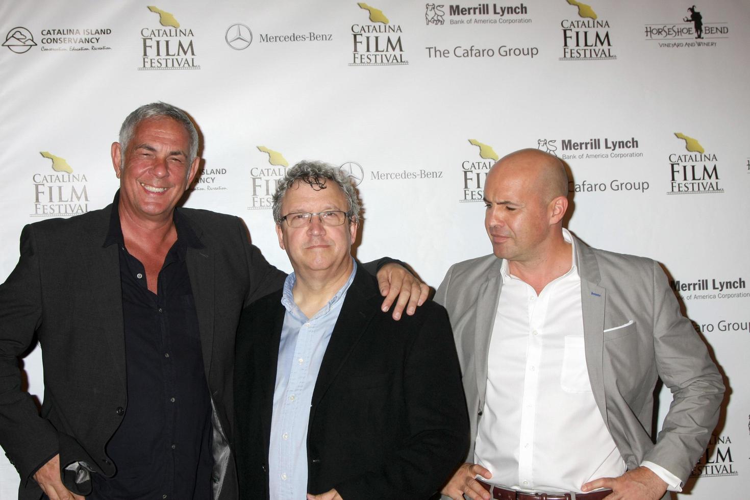 los angeles, sep 24 - hein hoven, larry este, billy zano a il Catalina film Festival apertura notte caratteristica -- ovest di redenzione a il lanciere auditorium su settembre 24, 2015 nel avalon, circa foto