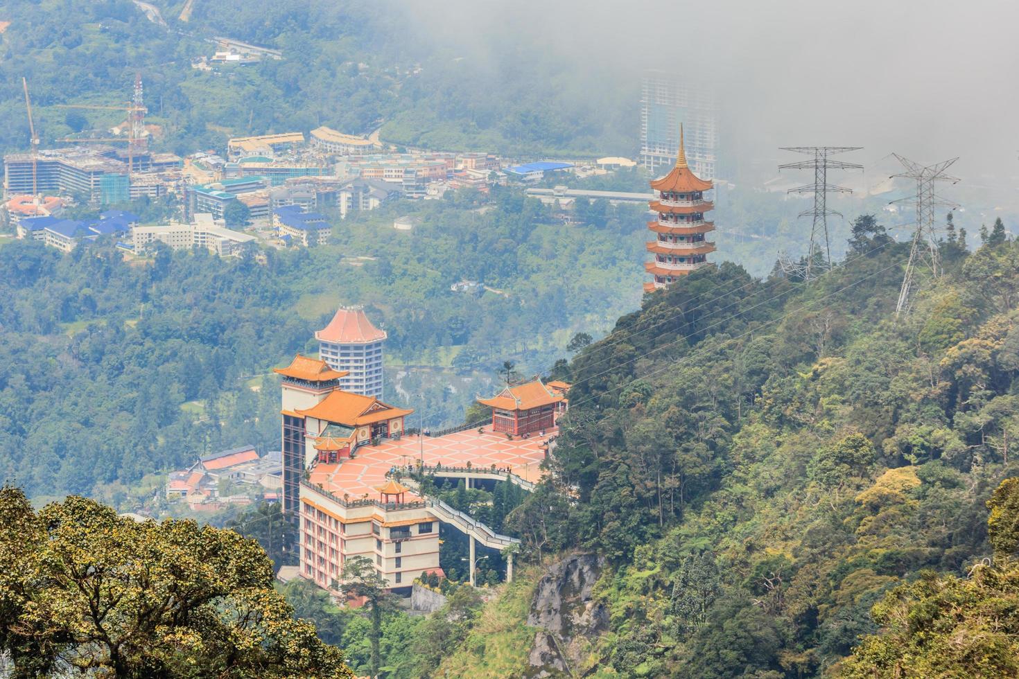 chin swee tempio nella grotta in genting highlands, malesia foto