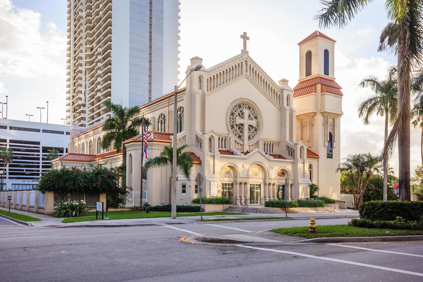 cattedrale episcopale della trinità a miami, florida foto