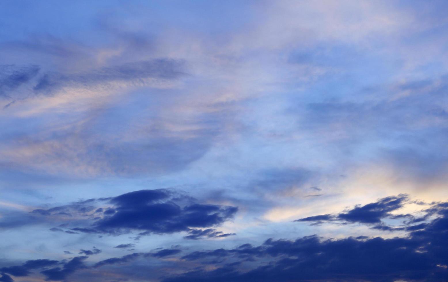 sfondo del cielo al tramonto foto