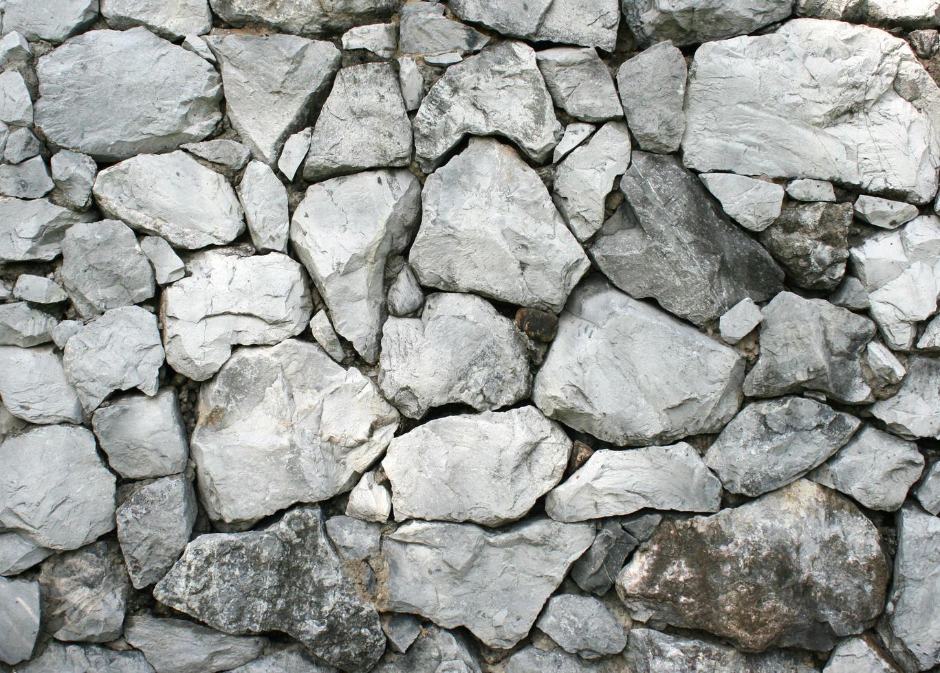 vecchio muro di roccia foto