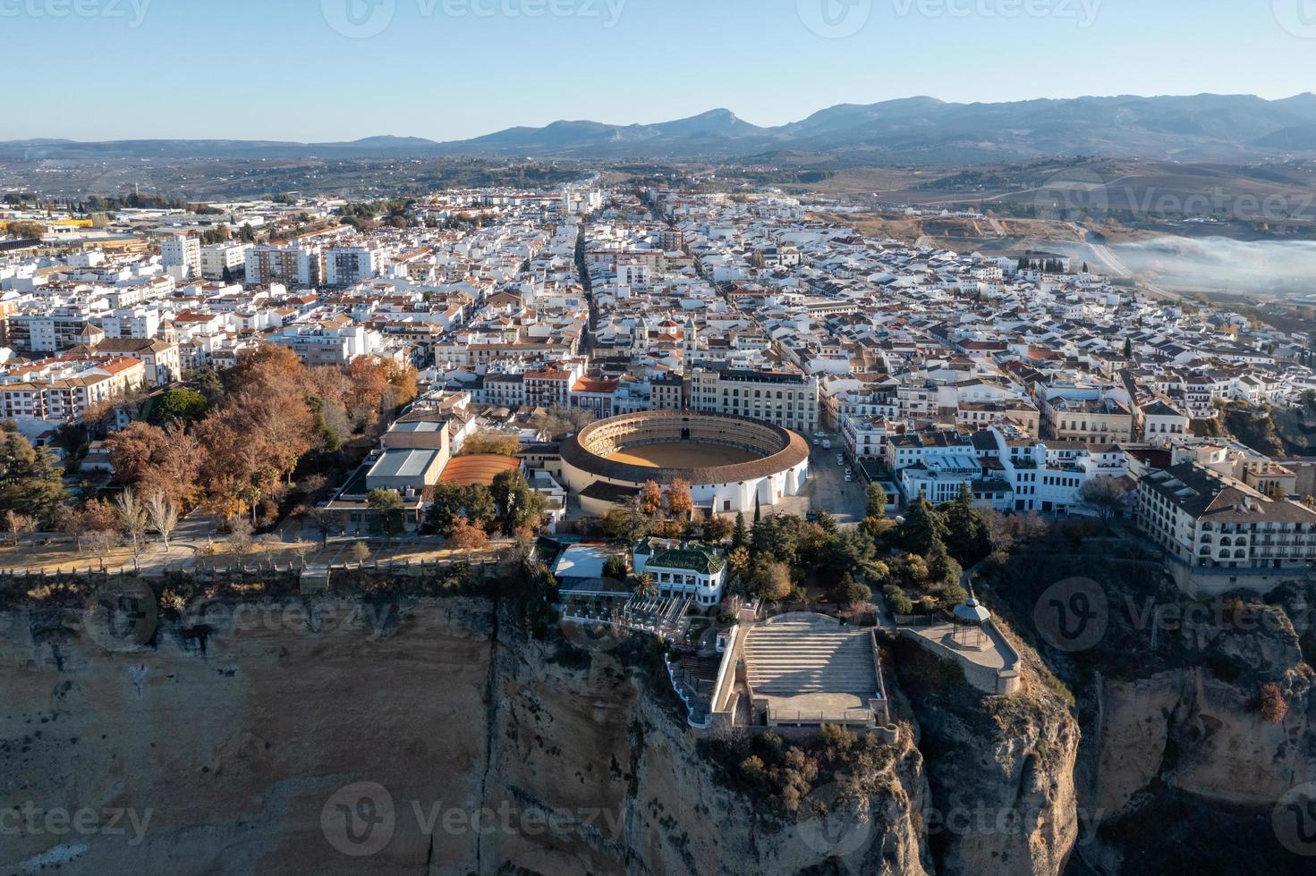 arena di il reale cavalleria di ronda aereo Visualizza a Alba nel Spagna. foto