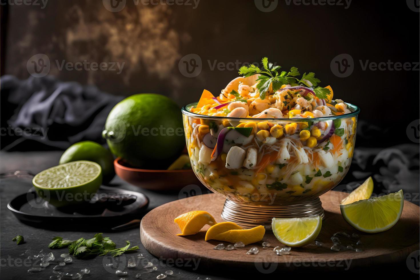 ceviche alta qualità immagini vetrina Questo Amati tradizionale piatto nel tutti suo gloria, a partire dal classico strada cibo per buongustaio stili. Perfetto per libri di cucina, cibo blog, menù foto