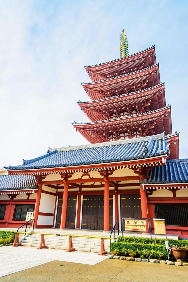 tempio sensoji a tokyo, giappone foto