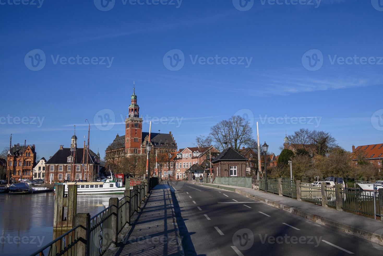 il città di leer nel Germania foto