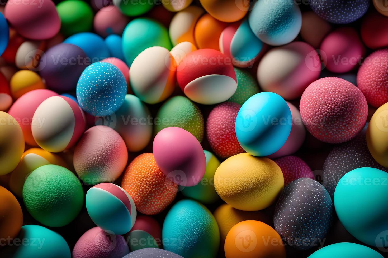 dolce colorato Pasqua uova sfondo nazionale vacanza celebrazione concetti foto