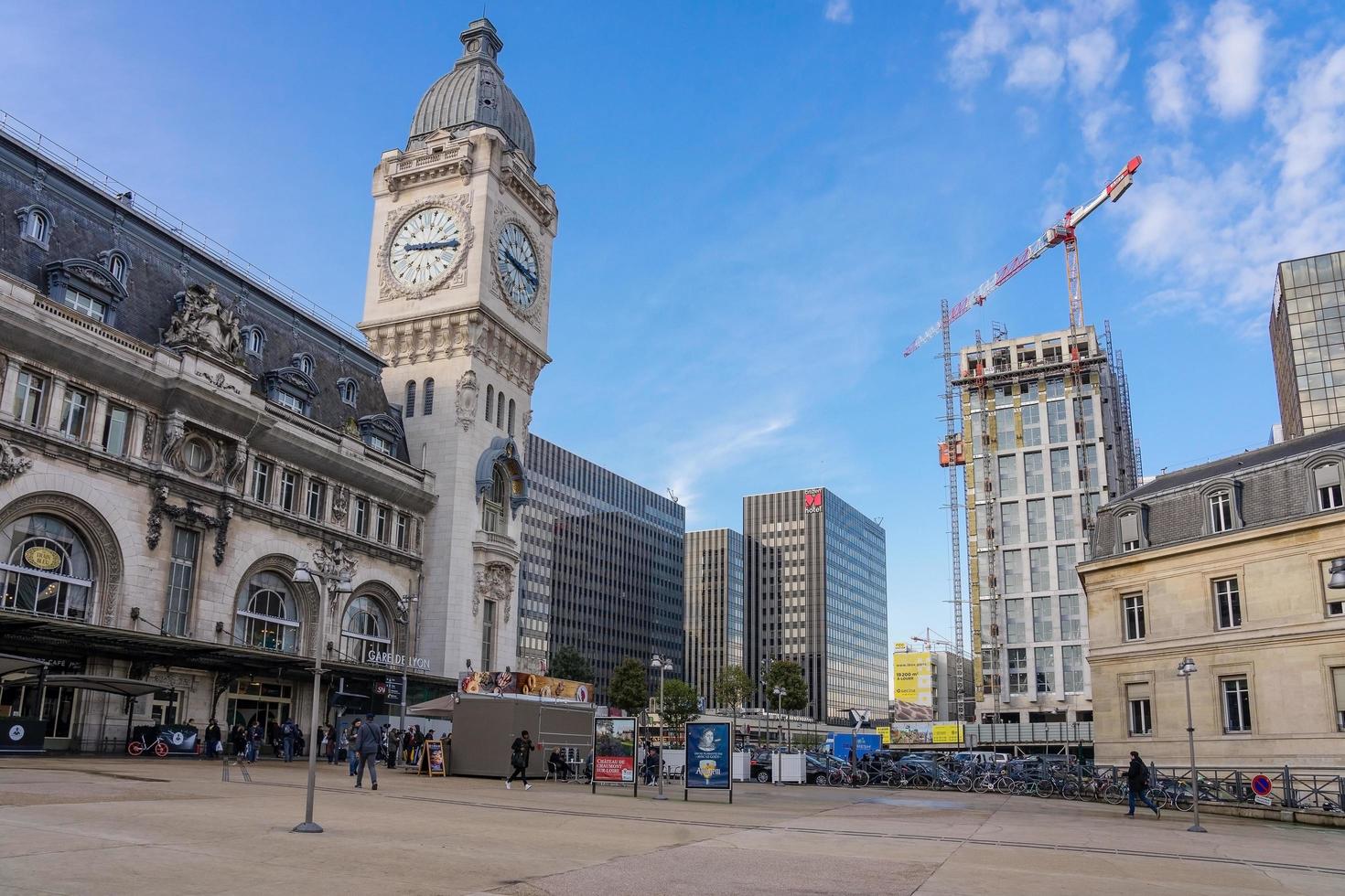 stazione ferroviaria gare de lyon, parigi, francia foto