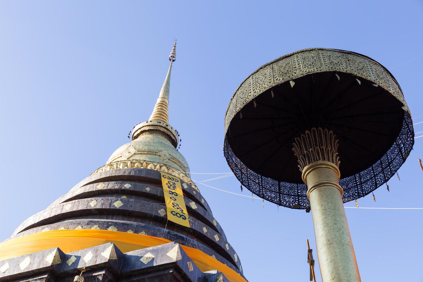 wat phra quel tempio lampang luang foto