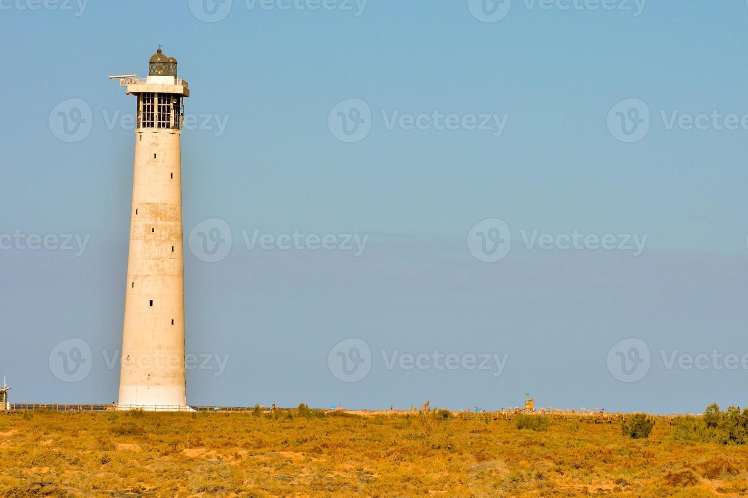 vista del faro foto