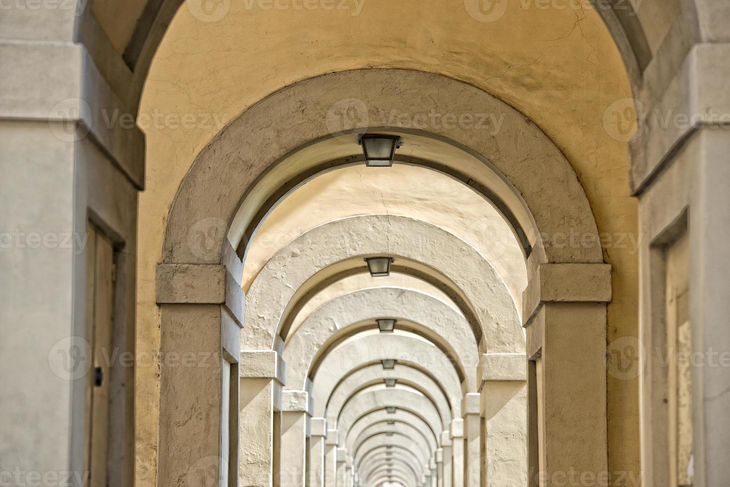 Firenze Ponte Vecchio archi modo foto