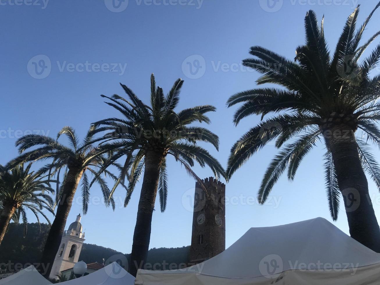 noli medievale villaggio nel liguria Italia Torre foto