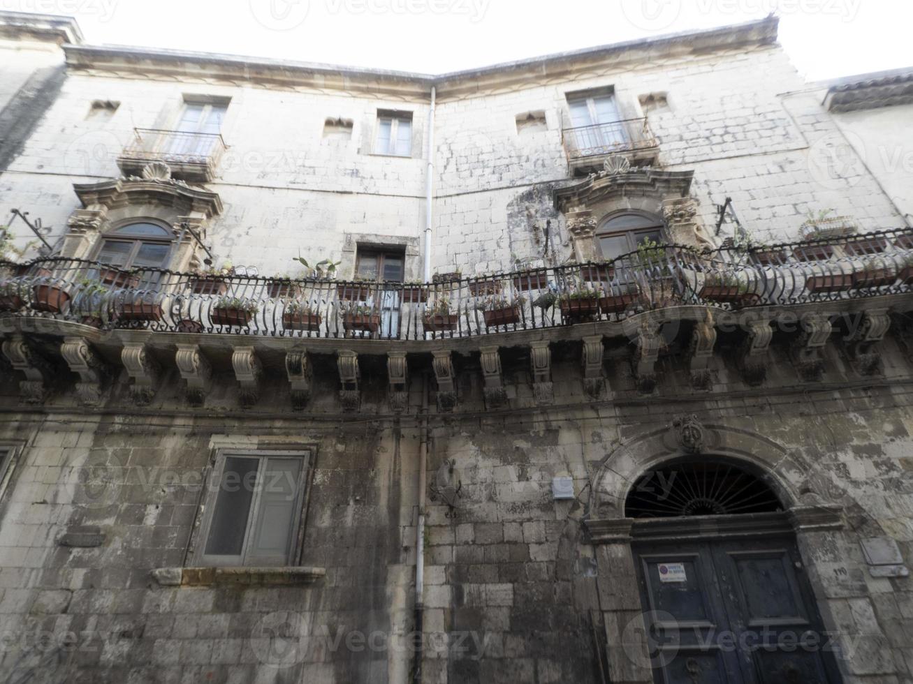 ortigia siracusa vecchio cittadina allet piccolo strade foto