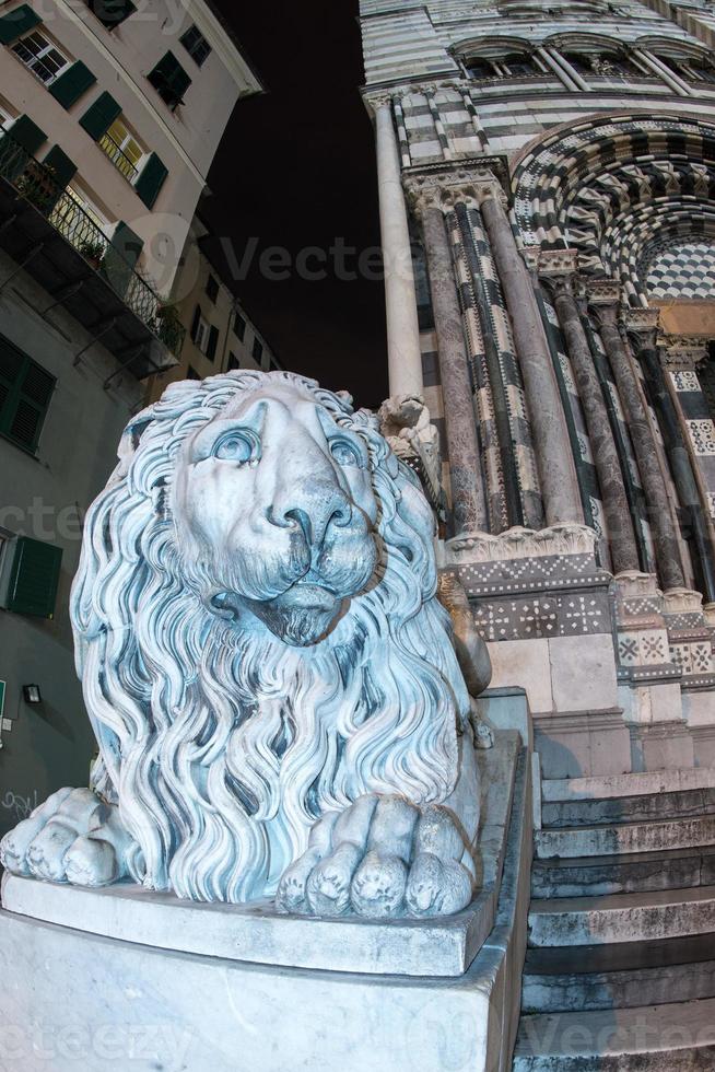 Genova Italia san Lorenzo cupola foto