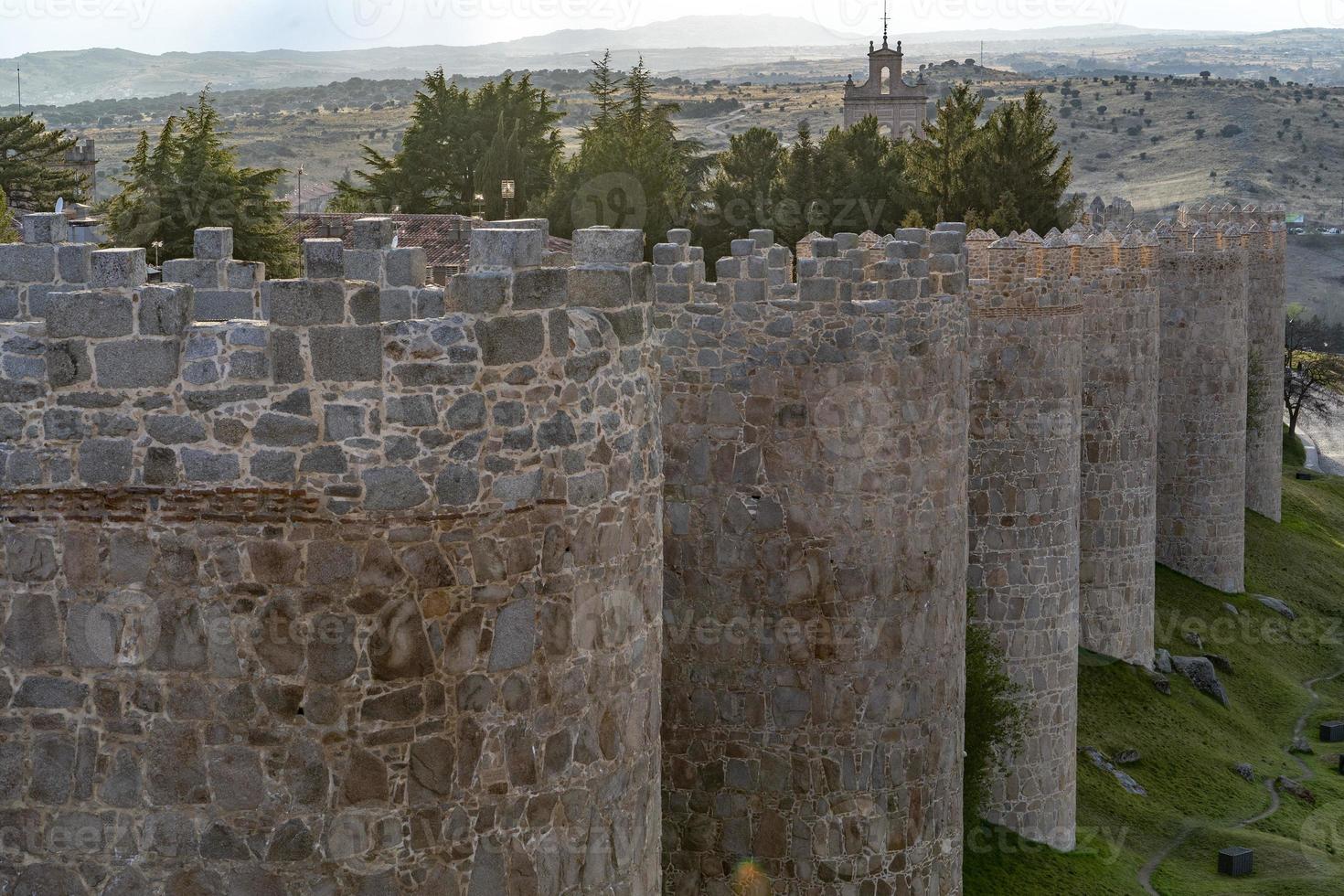 avila cittadina Spagna vecchio muri foto