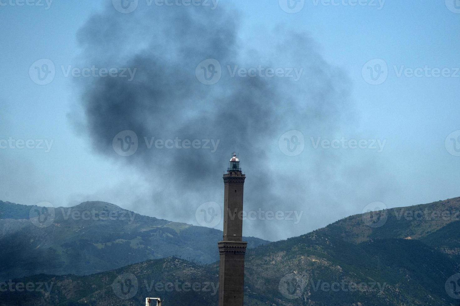 leggero lanterna Genova cittadina Italia simbolo foto