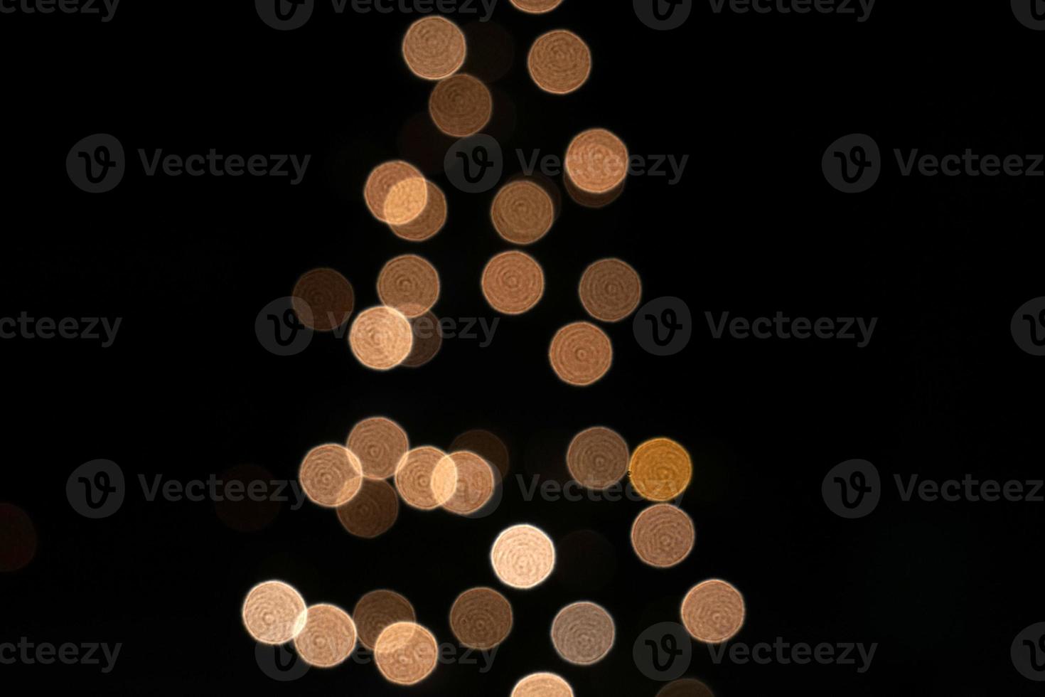 Natale albero leggero silhouette foto