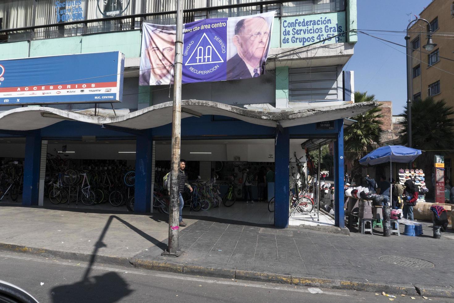 Messico città, Messico - novembre 5 2017 - persone a cittadina strada mercato foto