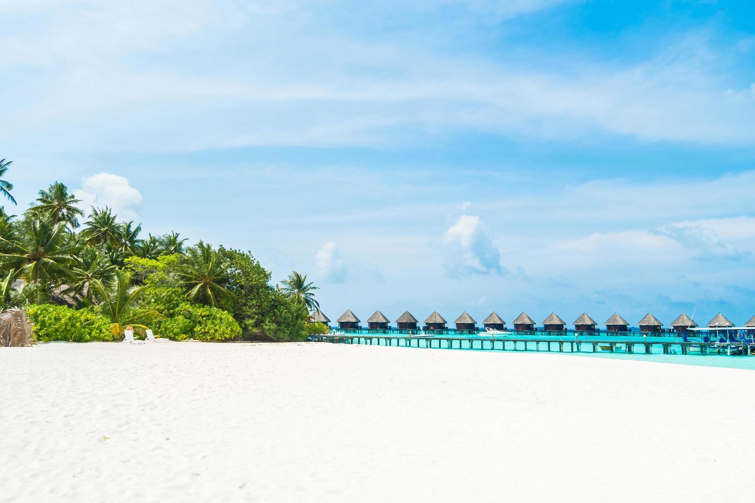 bellissima spiaggia tropicale foto