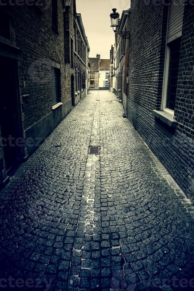 amsterdam vicolo nel strada foto