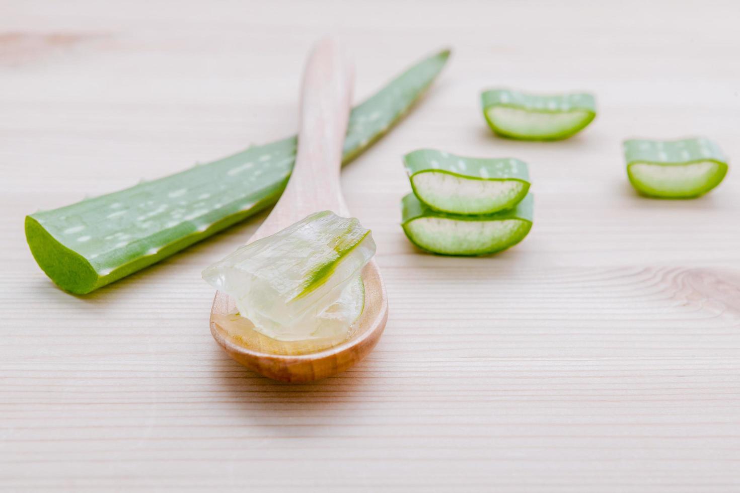 gel di aloe vera foto