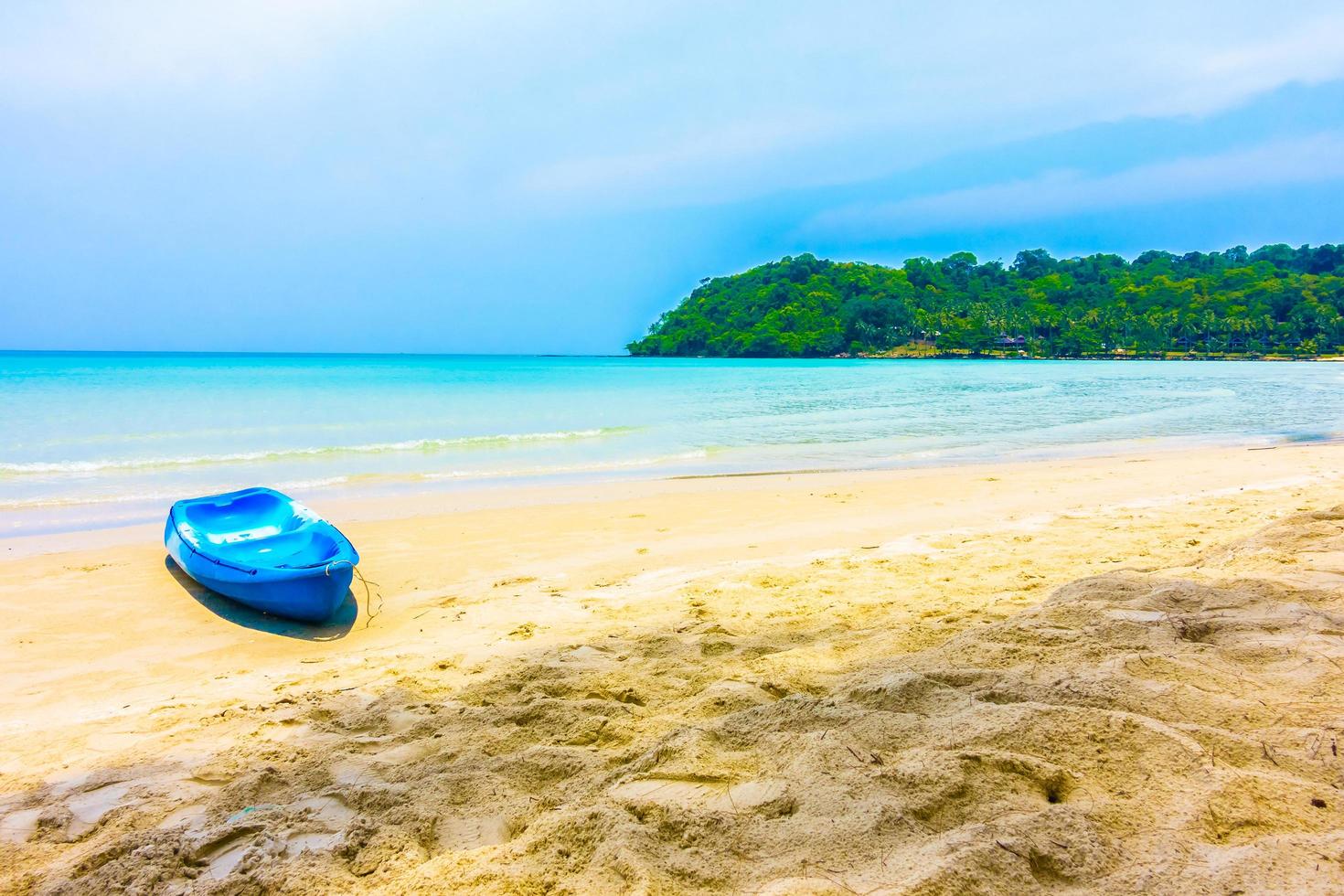 bellissima spiaggia tropicale foto