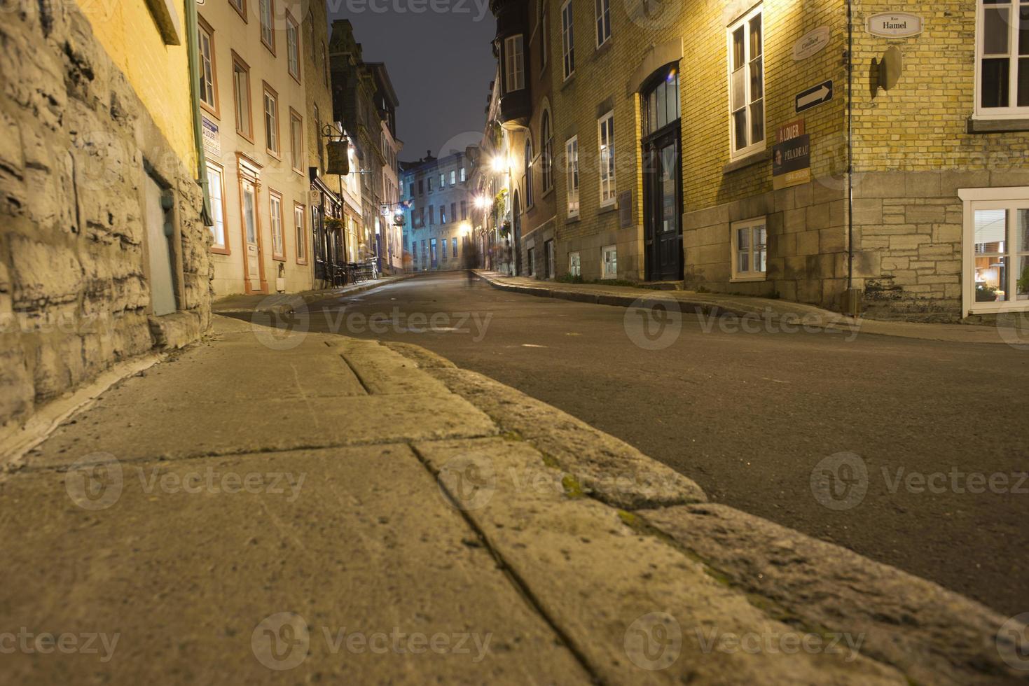 quebec città notte Visualizza foto