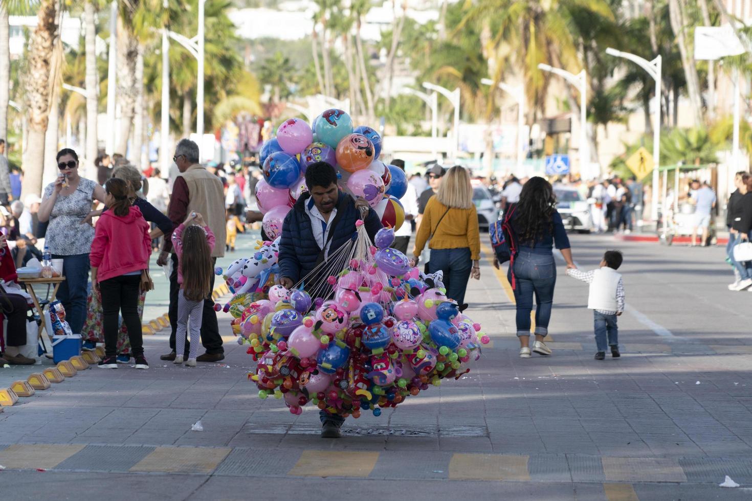 la paz, Messico - febbraio 22 2020 - tradizionale baja California carnevale foto