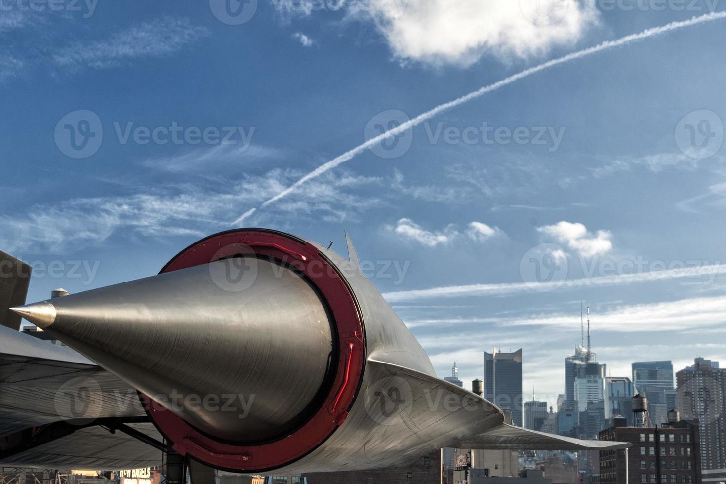 nuovo York Manhattan Visualizza a partire dal intrepido ponte foto