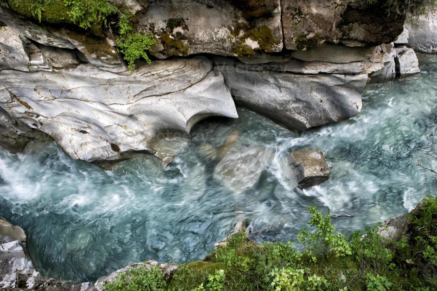 un' fiume nel Canada foto