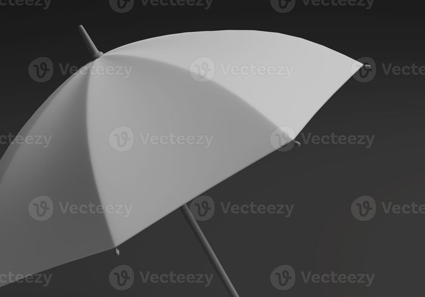 ombrello modello modello con copia spazio per il tuo logo o grafico design foto