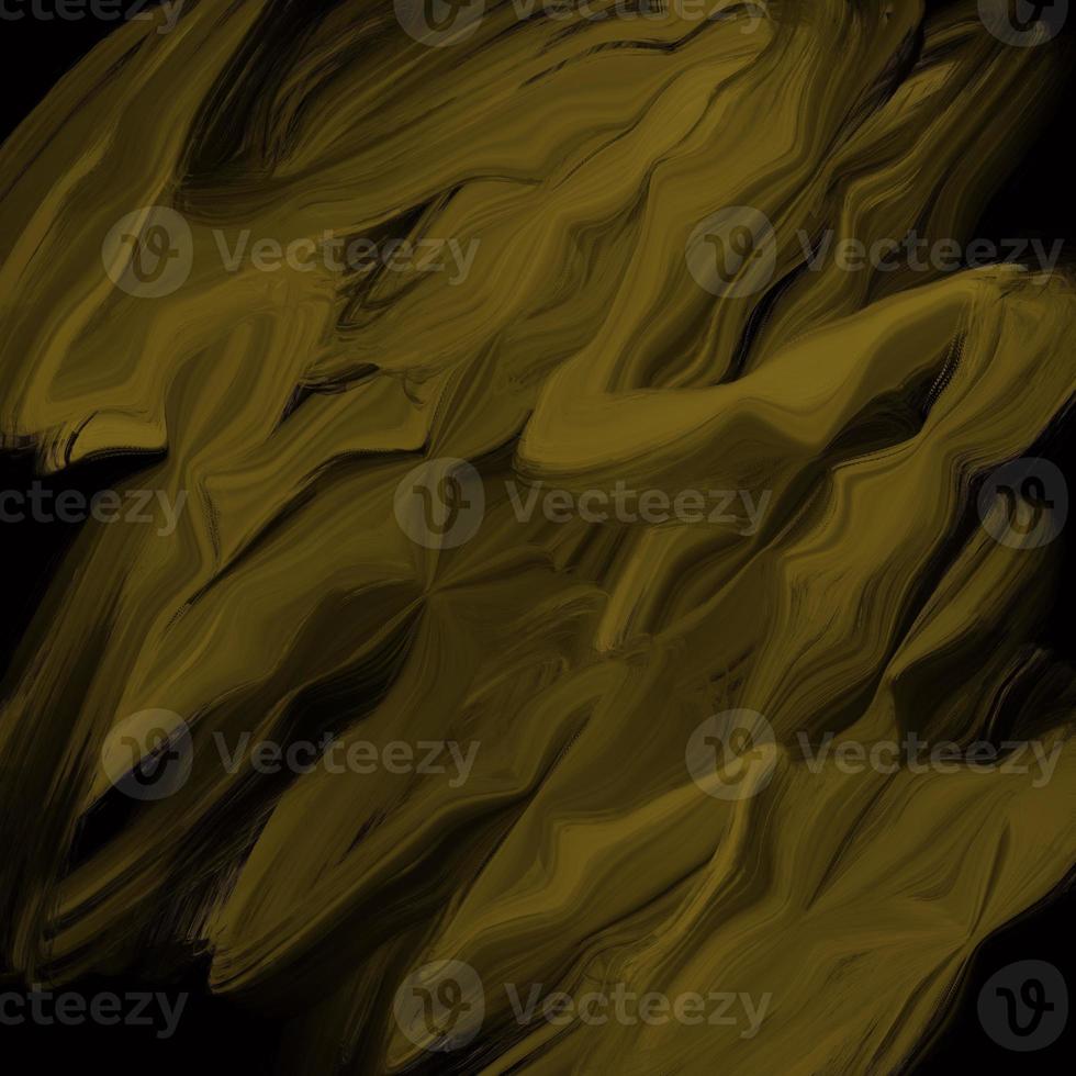 oro spazzola nel nero colore sfondo foto