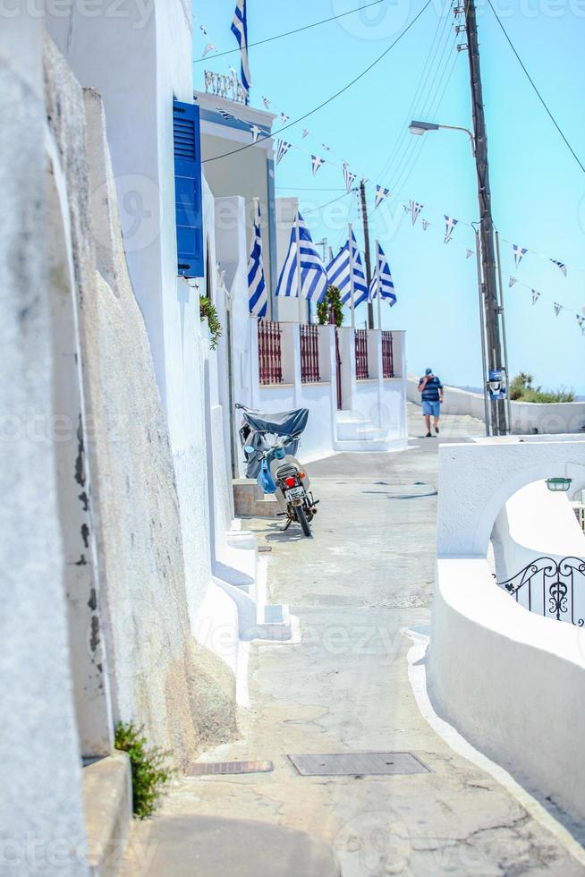 bellissimo Visualizza di santorini, Grecia foto