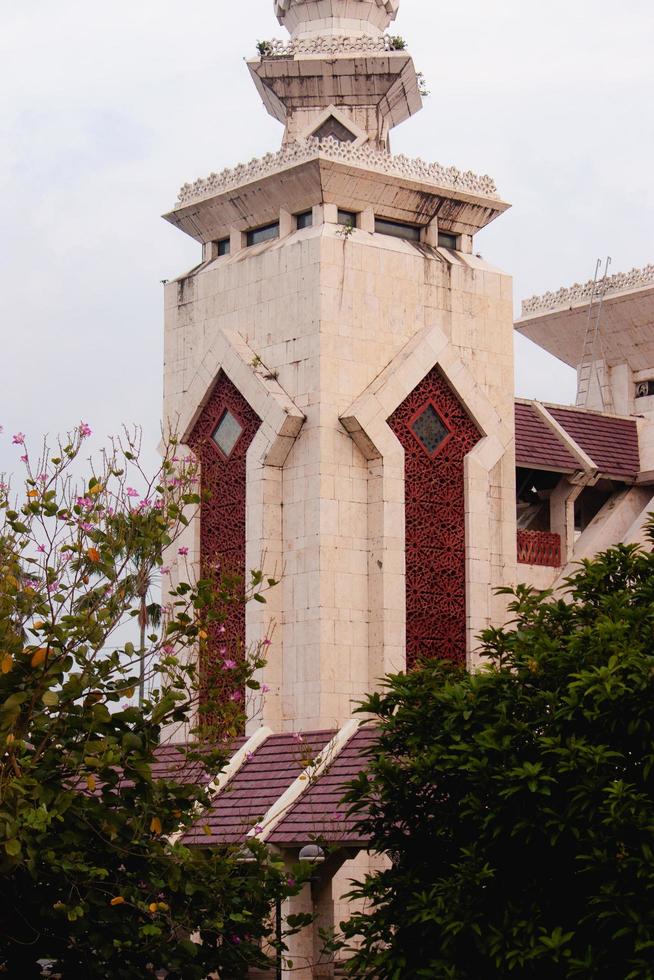 Torre di a lattina moschea, Masjid a lattina Giacarta, Indonesia foto