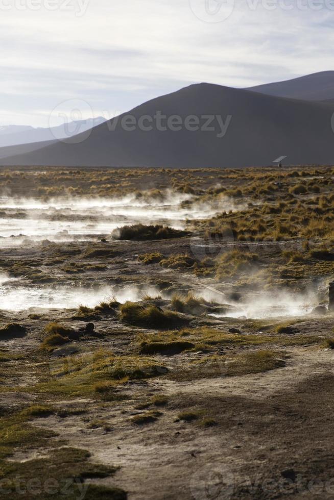 aguas terrmales de polques in bolivia foto