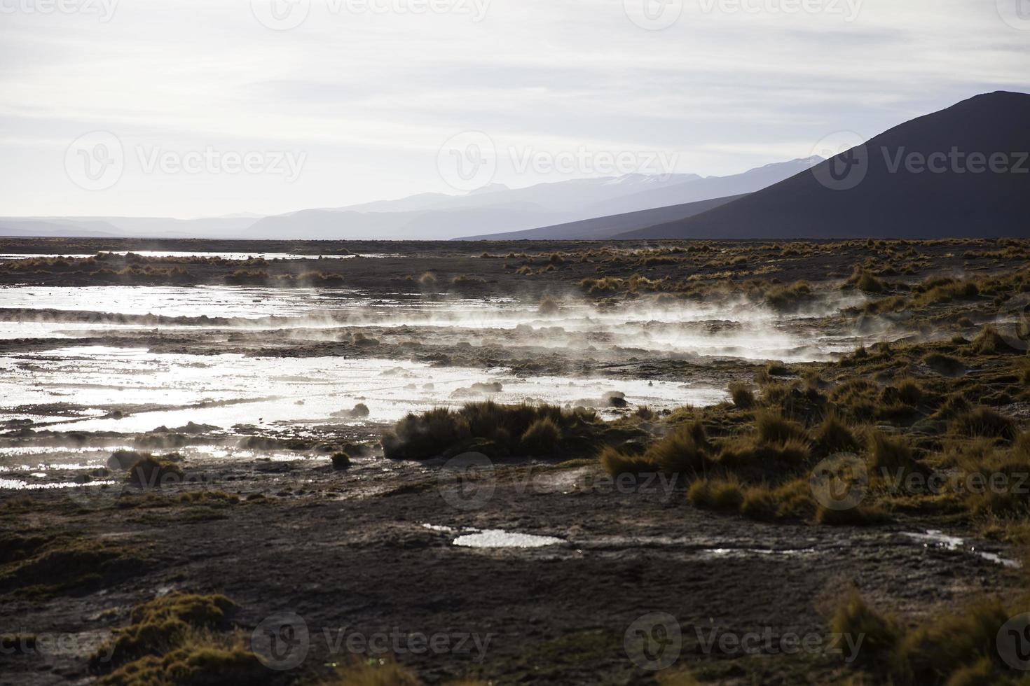 aguas terrmales de polques in bolivia foto