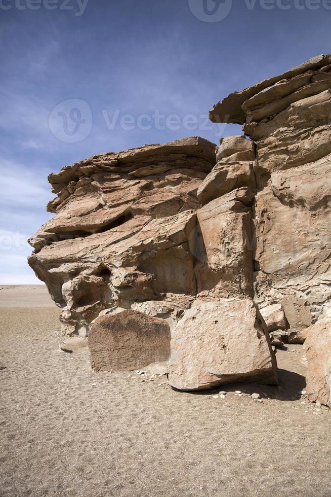 formazioni rocciose del deserto di Dali in Bolivia foto