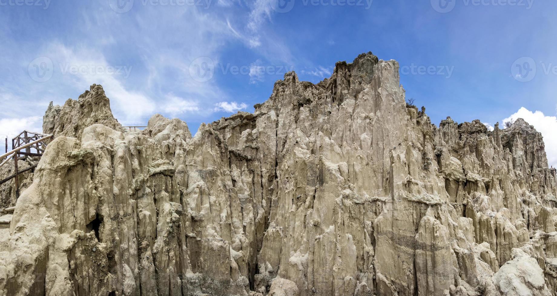 valle de la luna in bolivia foto