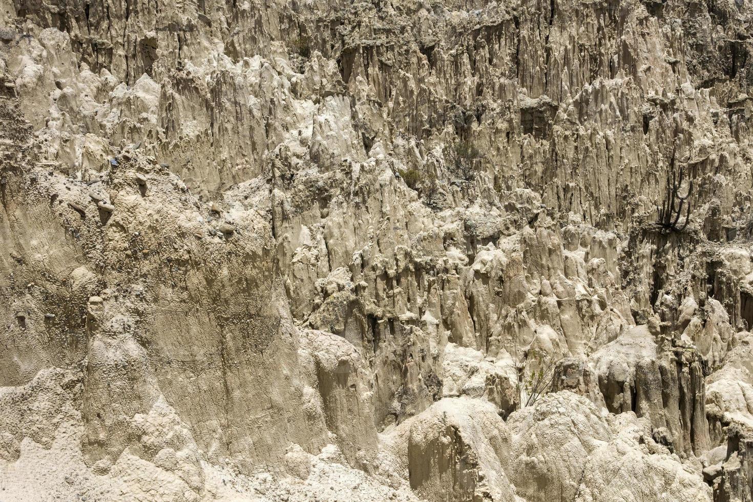 valle de la luna in bolivia foto