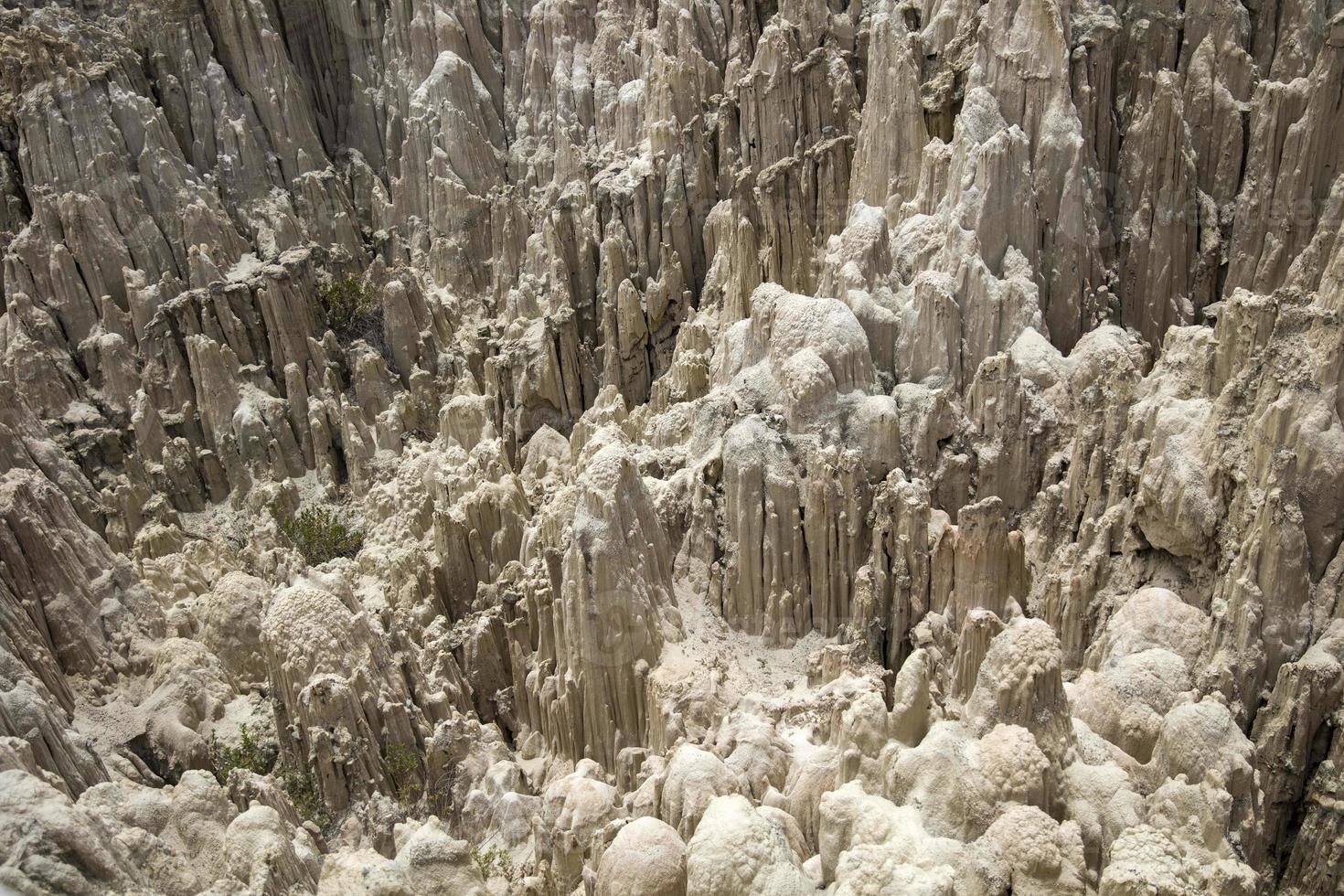 valle de la luna in bolivia foto