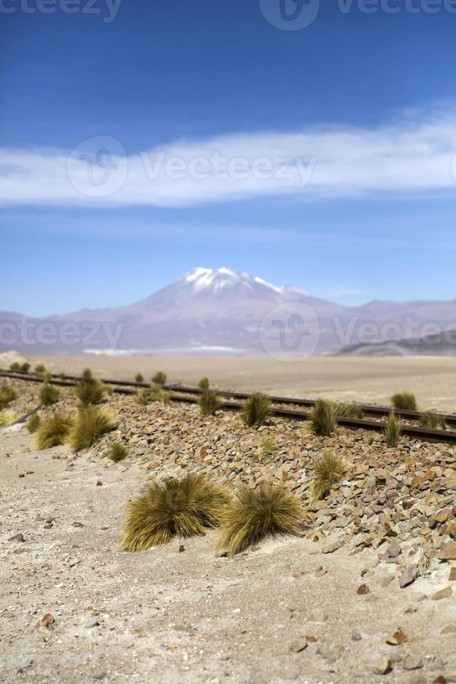 vulcano licancabur in bolivia foto