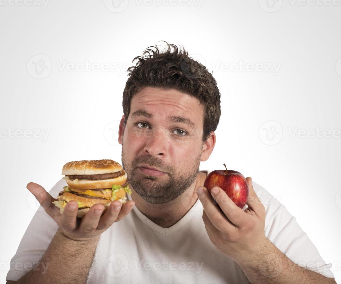 dieta vs Rifiuto cibo foto