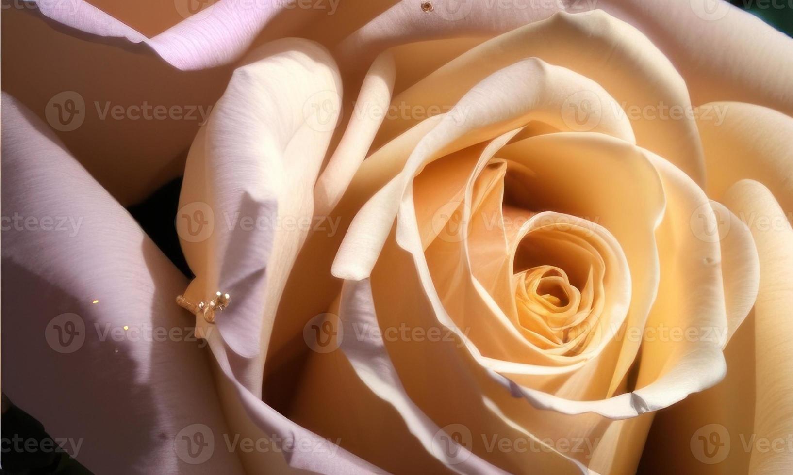 oro metallico Rose foto