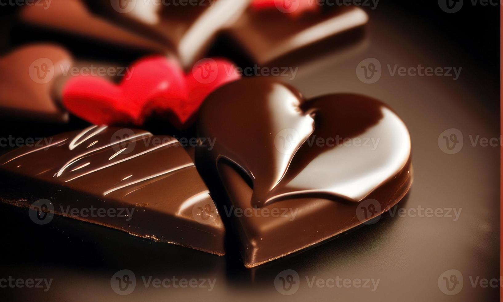 cioccolatini a forma di cuore 20567724 Stock Photo su Vecteezy