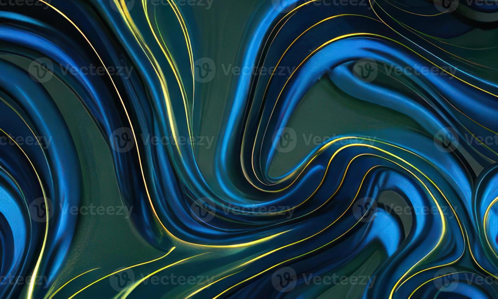 blu e Dio liquido flusso sfondo foto