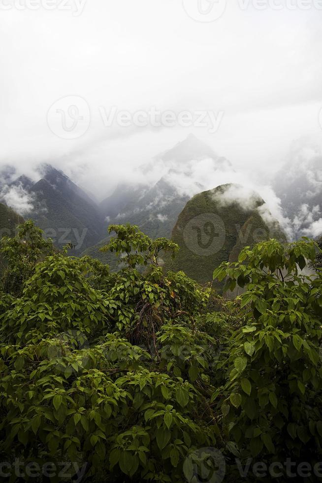 machu picchu in Perù foto