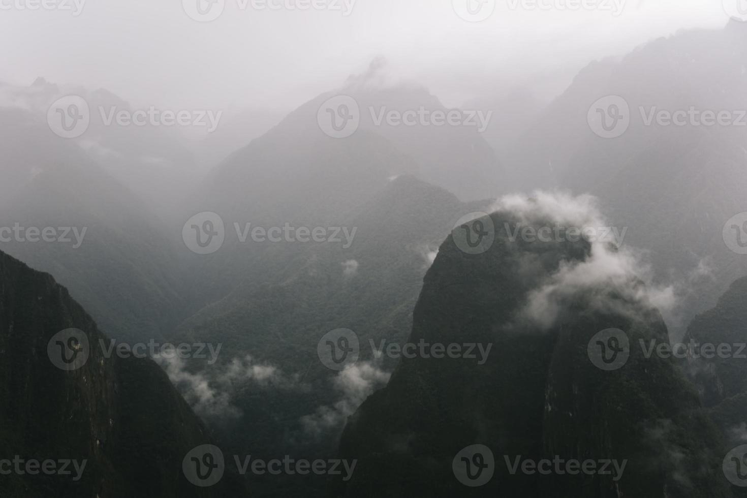 machu picchu in Perù foto