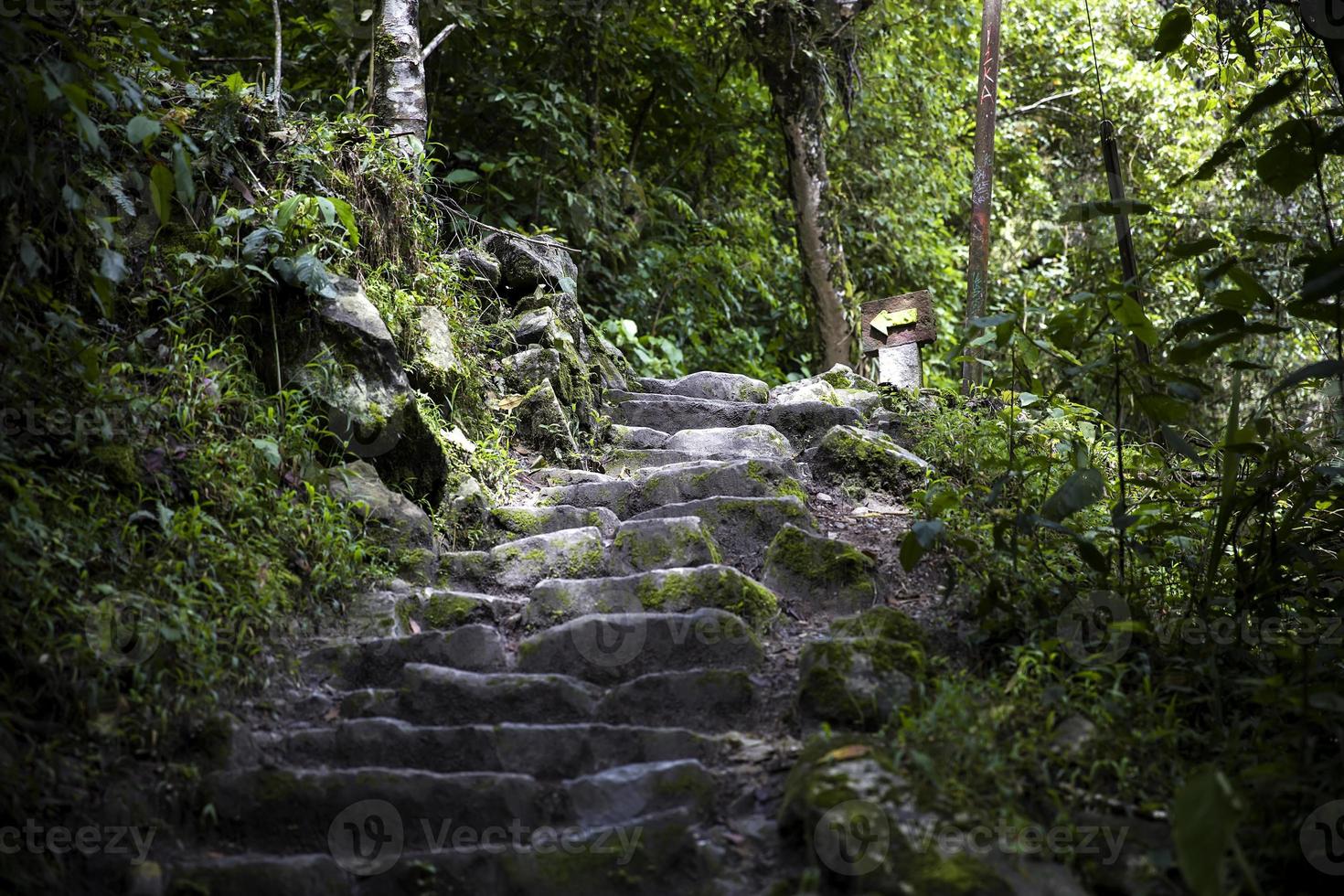 machu picchu in Perù foto