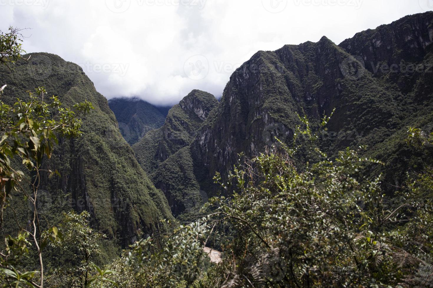 machu picchu in Perù foto