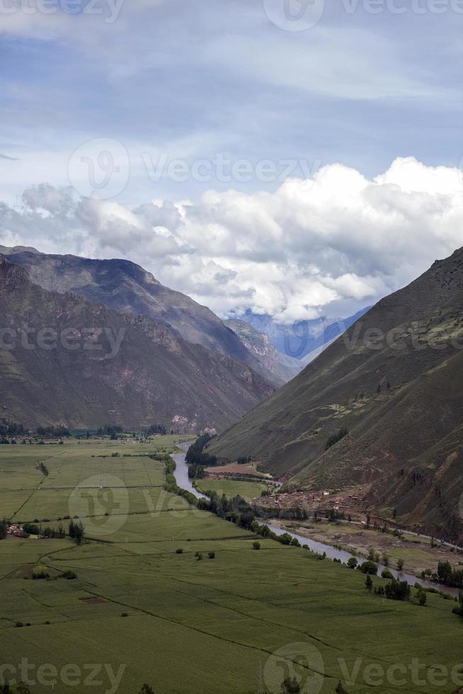 valle sacra degli incas in perù foto